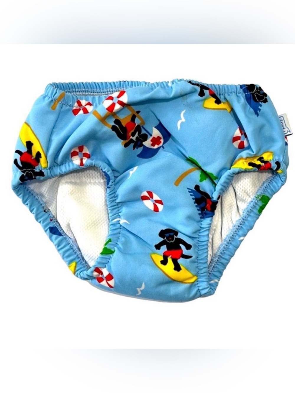 I PLAY | Infant Boys Girls UPF 50+ Blue Swim Diaper Pants Size S 6M